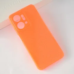 Maska Flash Crystal za Honor X7a narandžasta