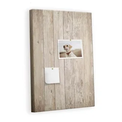 tulup.si Plošča iz plute Lesene plošče 40x60 cm Kovinski zatiči