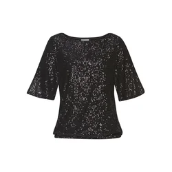 LASCANA Bluza črna