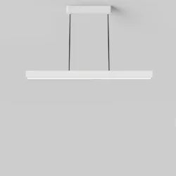 Opple Viseća lampa za trpezariju, 42 W, Bela