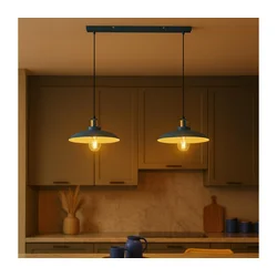 Brilagi - LED Luster na sajli FLAMENGO 2xE27/60W/230V plava
