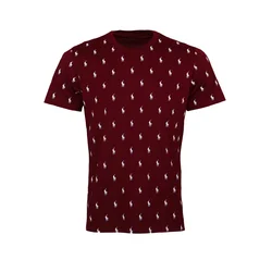 Polo Ralph Lauren Majica temno rdeča/bela