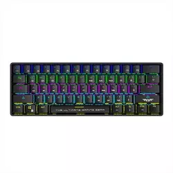 Armagedon mehanička tastatura MBA-61R Starling RGB 60% za više uređa?a (žična+Bluetooth), Kevlartech kapice za tastere, brza zamena