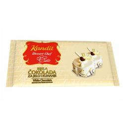COKOLADA ZA JELO I KUVANJE BELA KANDIT 200G