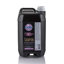 I&K Fluffy pets Šampon za belu dlaku, 5L