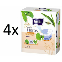 Bella Herbs Plantago Sensitive dnevni ulošci, 4 x 60 komada