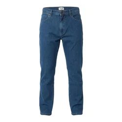 WRANGLER Kavbojke RIVER Light & Soft Denim temno modra