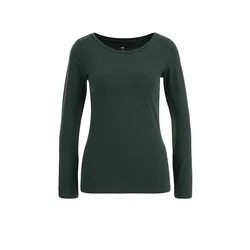 WE Fashion Majica temno zelena