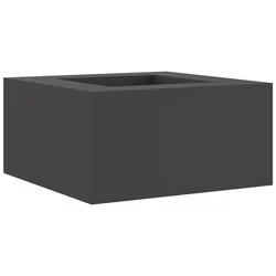 Kamin Crna 80 x 80 x 40 cm Čelik otporan na vremenske uvjete