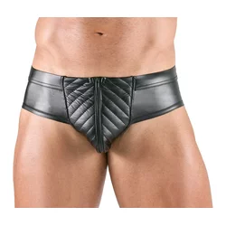 Svenjoyment Open Back Briefs with Stitched Pouch 2120453 Black M