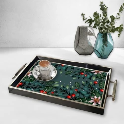 Aberto Design Poslužavnik TPG9799 50 x 29 x 3.5 cm, Šareni