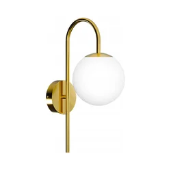 Zidna lampa 1xG9/40W/230V zlatna/bela