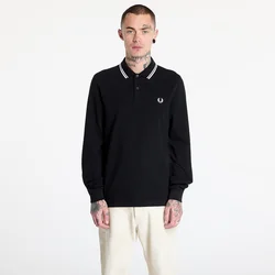 Majice FRED PERRY Long Sleeve Twin Tipped Shirt Black L