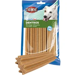 TRIXIE Poslastice za higijenu zuba pasa Denta Fun Dentros, Živina, 180 g