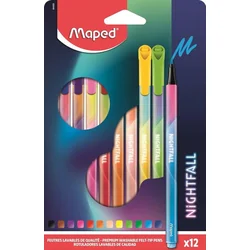 Maped flomaster nightfall 12 ( m844400 )