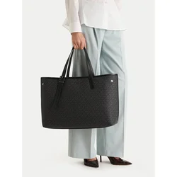 Michael Kors Nakupovalna torba  temno rjava / črna