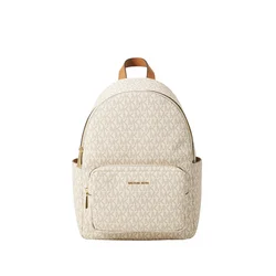 MICHAEL Michael Kors Nahrbtnik kamela/ecru/svetlo bež/zlata