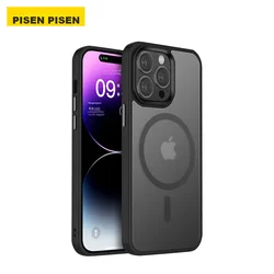 Pisen Maska za mobilni telefon iPhone 14 Pro, Crna