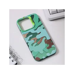 TERACELL Maska Color Wave za iPhone 15 Pro 6.1 Mint
