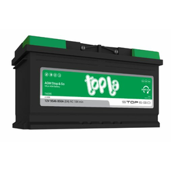 Akumulator TOPLA AGM Start-Stop 95AH D+