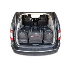 KJUST Komplet 7 kosov potovalnih torb SPORT za LANCIA VOYAGER 2011+