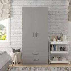 HANAH HOME Ormar u sivoj boji Yaman Luna 1600 043