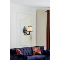Opviq Zidna lampa Gloria Coral , 15x10x13cm, IP20, Bež-crna
