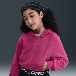 Nike G NP DF FZ FLC HDY, dječija jakna, ljubičasta HQ9312