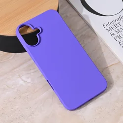 Maska za mobilni telefon iPhone 16 Plus TERACELL GIULIETTA MAT, Ljubičasta