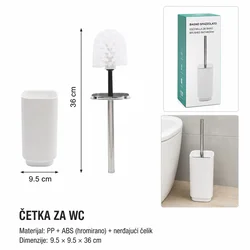 KMT WC četka, Bela