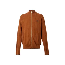 ADIDAS ORIGINALS Pletena jopa FIREBIRD rjava/antracit