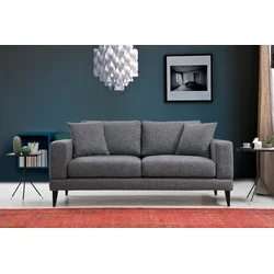 Atelier del Sofa Dvosed Nordic 90x85x180cm Tamnosivi