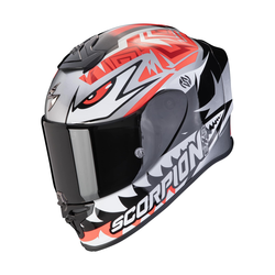 SCORPION Exo-r1 evo air zaccone replica silver-black-red