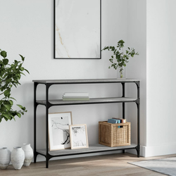 Konzolni stol boja hrasta sonome 100x29x75 cm konstruirano drvo