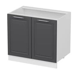 Hanah Home kuhinjski element Minar 7968, 90 cm, beli / antracit