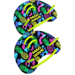 Mad wave finger paddles fun blue/pink