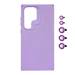 Maska Magnetic Lens za Samsung S24 Ultra/ S928B, Svetloljubičasta
