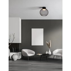 KINETIC PLAFONJERA LED/3000K/12W/456Lm/CRNA