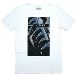 Nine Inch Nails Pretty Hate Machine (Back Print) White L Majica
