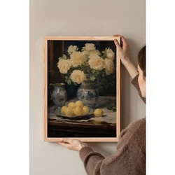 Dekorativna slika u okviru 30 x 40 cm