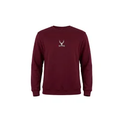 Trendyol Majica temno rdeča/bela