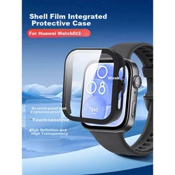 Chensong Zaštitna maska za pametni sat za Huawei Watch FIT 3, Crna