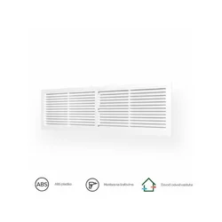 BBLINK ERA Žaluzina 4513RP Bela (455x133 mm)