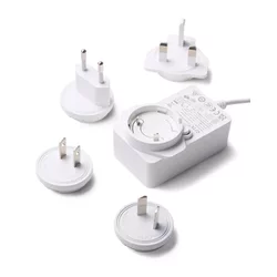 PEACH™ 2 power cable with 4 plug adaptors