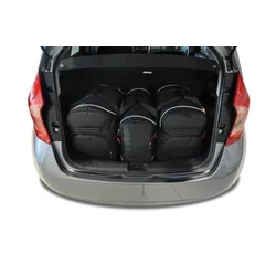 KJUST Komplet 3 kosov potovalnih torb SPORT za NISSAN NOTE 2013-2016