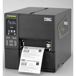 TSC MB240T ETH industrijski tiskalnik nalepks 3.5” barvnim LCD zaslonom na dotikMetoda tiskanja: termo-transferResolucija: 200 dpi (opcija 300 dpi) Max.širina tiska: 108 mm Max. dolž. tiska: 25.400 mm Hitrost tiskanja: do 152,4, m/sek. Zunanji premer role 203,2 mm Procesor: 32 - bit RISC CPUVmesniki: RS232, USB 2.0, ETHERNET, USB-hostSpomin: 128MB FLASH, 64MB SDRAM Senzorji: GAP, 