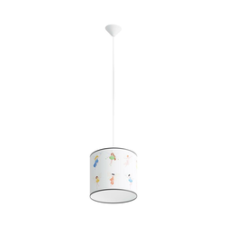 Sollux SL.1416 - Dečji luster na sajli FAIRY 1xE27/15W/230V prečnik 30 cm