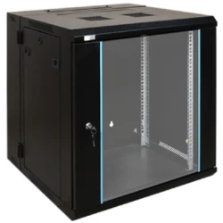 EXO:N 15U Podno stojeci rack ormar sa tockicima, 600mm×800mm×600mm, crni