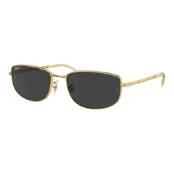 Ray Ban Naočare za sunce 0RB3732 001/48 59, Polarizovane, Zlatne boje