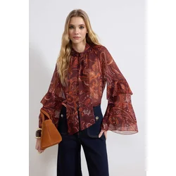 Trendyol Milla Ženska bluza, Bordo